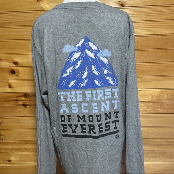 Mountain Hardwear Men’s The First Ascent of Mount Everest Long Sleeve Size L - Picture 1 of 6